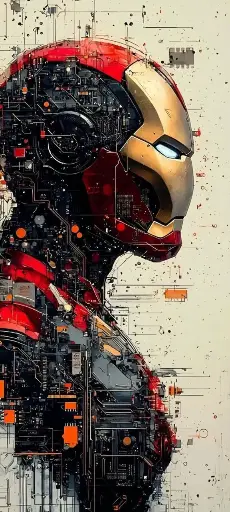 Iron Man Poster A4