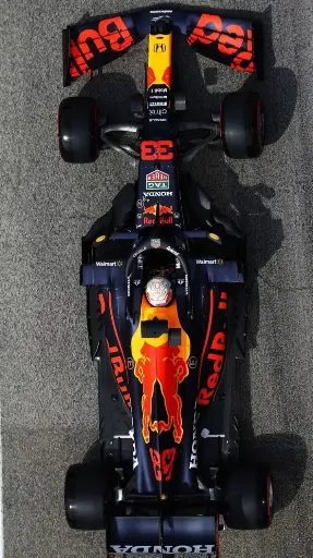 F1 Car A4 Poster 