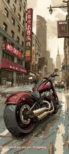 Bike A4 Poster 
